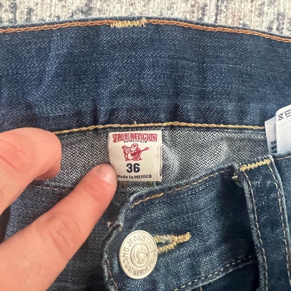 True Religion Boot cut denim Jeans Mens 36 - Picture 2 of 4